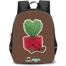 Jellycat Plants Backpack StudentPack - Kerri Cactus Portrait