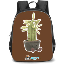 Jellycat Plants Backpack StudentPack - Potted Bamboo Portrait