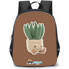Jellycat Plants Backpack StudentPack - Small Aloe Vera Portrait
