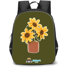 Jellycat Plants Backpack StudentPack - Sunflower Portrait