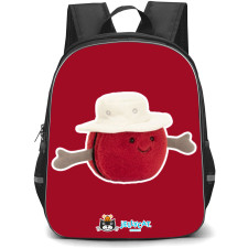 Jellycat Sports Backpack StudentPack - Cricket Ball Portrait