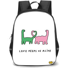 Joguman Backpack StudentPack - Joguman Brachio And Diplo Love Keeps Us Alive Poster