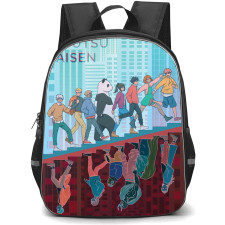 Jujutsu Kaisen Backpack StudentPack - Jujutsu Kaisen Characters Upside Down