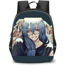 Jujutsu Kaisen Mahito School Backpack StudentPack - Mahito Smiling Hands Background