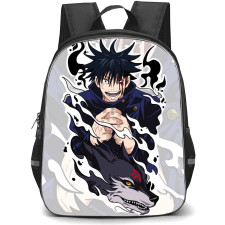 Jujutsu Kaisen Megumi Fushiguro School Backpack StudentPack - Megumi Fushiguro Bloody Avatar