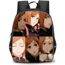 Jujutsu Kaisen Nobara Kugisaki Backpack StudentPack - Nobara Kugisaki Expression Collage
