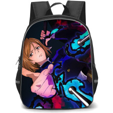 Jujutsu Kaisen Nobara Kugisaki School Backpack StudentPack - Nobara Kugisaki Fighting Pose Illustration