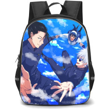 Jujutsu Kaisen Backpack StudentPack - Gojo Satoru Geto Suguru Riko Amanai Falling From Sky