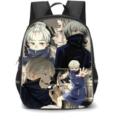 Jujutsu Kaisen Toge Inumaki Backpack StudentPack - Toge Inumaki Comic Background Collage