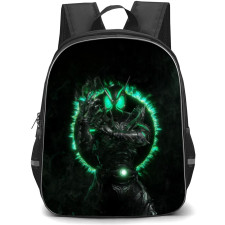 Kamen Rider Black Backpack StudentPack - Black Shadow Rider Armor In Black Background