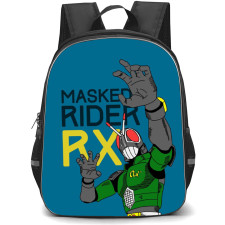 Kamen Rider Black RX Backpack StudentPack - Black RX Quote Portrait Cartoon Art