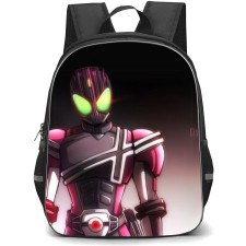 Kamen Rider Decade Backpack StudentPack - Decade Portrait In Black And White Background