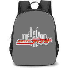 Kamen Rider Decade Backpack StudentPack - Decade Wordmark Logo Sticker