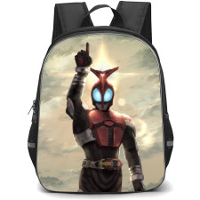 Kamen Rider Kabuto Backpack StudentPack - Kabuto Pointing Finger At Sky Portrait
