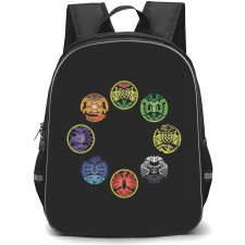 Kamen Rider OOO Backpack StudentPack - OOO Combo Logo In Gray Background