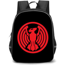Kamen Rider OOO Backpack StudentPack - OOO Taka Medal Logo