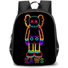 Kaws School Backpack StudentPack - Kaws Neon Art