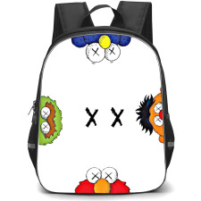 Kaws School Backpack StudentPack - Sesame Street Characters XX Background