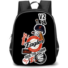 KBO Hanwha Eagles Backpack School Bag StudentPack - Hanwha Eagles Vintage Patch Collage Poster