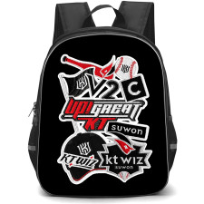 KBO KT Wiz Backpack School Bag StudentPack - KT Wiz Vintage Patch Collage