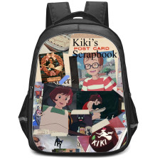 Kiki's Delivery Service Backpack StudentPack - Kiki's Delivery Service Characters Collage
