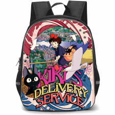 Kiki's Delivery Service Backpack StudentPack - Kiki's Delivery Service Graphic Art Poster