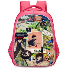 Kiki's Delivery Service Kiki Backpack StudentPack - Kiki Collage