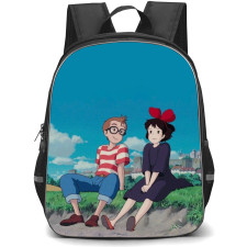 Kiki's Delivery Service Backpack StudentPack - Kiki's Delivery Service Kiki and Tombo Sitting Poster