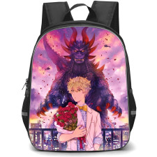 Kaiju Girl Caramelise Arata Minami Backpack School Bag StudentPack - Arata Minami Kaiju Monster Roses Anime Art Poster