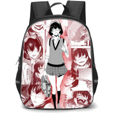 Kakegurui Midari Ikishima Backpack StudentPack - Mary Saotome Red Manga Background