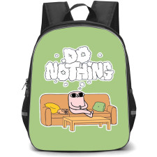 Ketnipz Backpack StudentPack - Ketnipz Do Nothing Cart Sticker