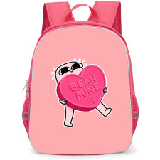 Ketnipz Backpack StudentPack - Ketnipz Holding Bean Mine Heart Shape Sticker