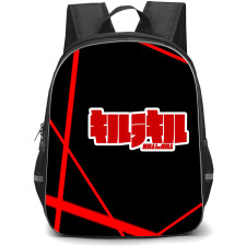 Kill La Kill Backpack StudentPack - Kill La Kill Logo On Black Background