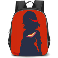 Kill La Kill Ryuko Matoi Backpack StudentPack - Kill La Kill Ryuko Matoi Minimalist Art Poster