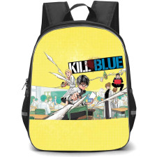Kill Blue Backpack School Bag StudentPack - Kill Blue Characters Attack Pistol Series Poster