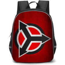 Killzone Backpack School Bag StudentPack - Killzone Game Logo On Red Grunge Background
