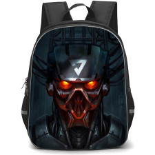 Killzone Backpack School Bag StudentPack - Killzone Head Robot Fierce Poster