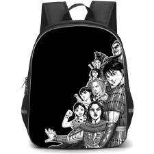 Kingdom Backpack School Bag StudentPack - Kingdom Characters Fierce Grayscale Sticker