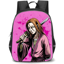 Kingdom Mou Ten Backpack School Bag StudentPack - Mou Ten Holding Sword Smiling Portrait