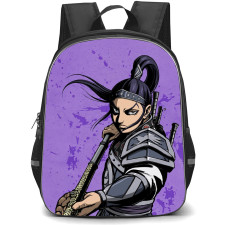 Kingdom Ou Hon Backpack School Bag StudentPack - Ou Hon Attacking Stance Fierce Portrait