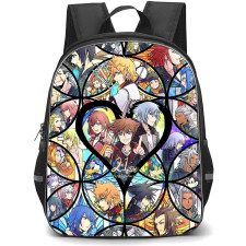 Kingdom Hearts Backpack StudentPack - Characters Collage 21st Anniversary Poster