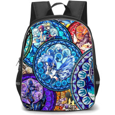 Kingdom Hearts Backpack StudentPack - Characters inside Circles