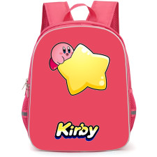 Kirby Backpack StudentPack - Kirby Holding Warp Star Sticker