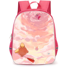 Kirby Backpack StudentPack - Kirby Bandana Waddle Dee Falling