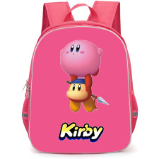 Kirby Backpack StudentPack - Kirby Bandana Waddle Dee Flying Buddies Sticker