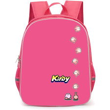 Kirby Backpack StudentPack - Kirby Bandana Waddle Dee Ghost Sticker