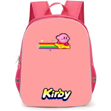 Kirby Backpack StudentPack - Kirby Warp Star Pixal Art Sticker