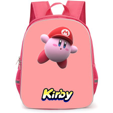 Kirby Backpack StudentPack - Kirby Wearing Mario's Cap Sticker