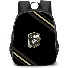 FC Silmi Backpack School Bag StudentPack - FC Silmi Large Logo With Stripe