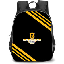 Kings League Mexico Logo Backpack School Bag StudentPack - Kings League Mexico Large Logo With Stripe